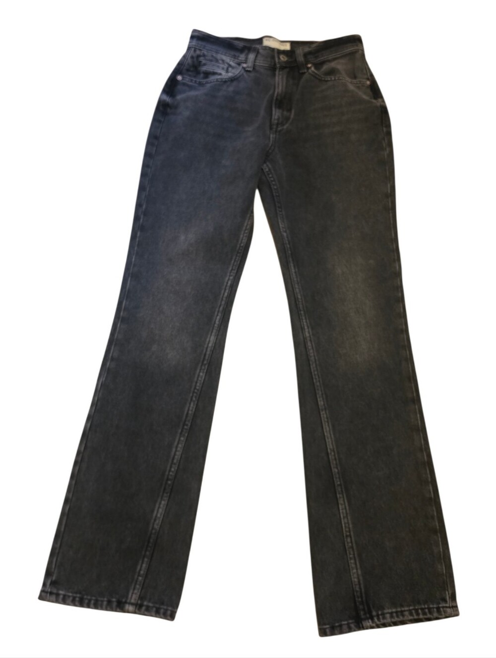 We The Free Xena High Rise  Slim Straight Black Denim Jeans - 27